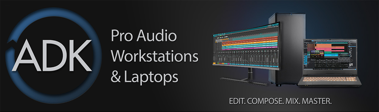 Professional Audio and MIDI Production Workstations and Laptops